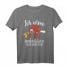 Ich Atme Produktiver Wird Es Heute Nicht Mehr - Lustiges Faultier T-Shirt für Damen, Herren und Kinder als witziges Geschenk