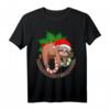 Weihnachts-Faultier T-Shirt für Weihnachtsmuffel - Lustiges Faultier im Weihnachtsdesign für humorvolle Feiertage