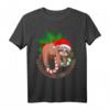 Weihnachts-Faultier T-Shirt für Weihnachtsmuffel - Lustiges Faultier im Weihnachtsdesign für humorvolle Feiertage