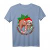 Weihnachts-Faultier T-Shirt für Weihnachtsmuffel - Lustiges Faultier im Weihnachtsdesign für humorvolle Feiertage