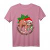 Weihnachts-Faultier T-Shirt für Weihnachtsmuffel - Lustiges Faultier im Weihnachtsdesign für humorvolle Feiertage
