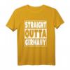 Straight Outta Deutschland Geschenk für deutsche Familien, Fans und Touristen – Patriotisches T-Shirt für Stolz & Unterstützung