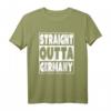 Straight Outta Deutschland Geschenk für deutsche Familien, Fans und Touristen – Patriotisches T-Shirt für Stolz & Unterstützung