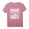Straight Outta Deutschland Geschenk für deutsche Familien, Fans und Touristen – Patriotisches T-Shirt für Stolz & Unterstützung
