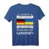 Ukraine Deutsch Ukrainer Deutschland T-Shirt mit Flaggen - Stolz auf Herkunft, Kultur & Fußball verbindet