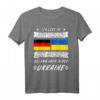 Ukraine Deutsch Ukrainer Deutschland T-Shirt mit Flaggen - Stolz auf Herkunft, Kultur & Fußball verbindet