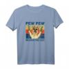 Pew Pew Madafakas Deutscher Schäferhund T-Shirt - Lustiges Hundemotiv für Hundeliebhaber & Tierfreunde