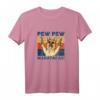Pew Pew Madafakas Deutscher Schäferhund T-Shirt - Lustiges Hundemotiv für Hundeliebhaber & Tierfreunde