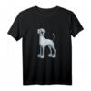Lustiges Deutsche Dogge T-Shirt mit Hundemotiv im Comic Stil - Perfektes Geschenk für Hundeliebhaber, Hundebesitzer & Fans der Hunderasse
