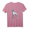 Lustiges Deutsche Dogge T-Shirt mit Hundemotiv im Comic Stil - Perfektes Geschenk für Hundeliebhaber, Hundebesitzer & Fans der Hunderasse