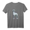 Lustiges Deutsche Dogge T-Shirt mit Hundemotiv im Comic Stil - Perfektes Geschenk für Hundeliebhaber, Hundebesitzer & Fans der Hunderasse