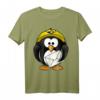 Cartoon Pinguin Postbote T-Shirt – Lustiges Geschenk für Postangestellte & Zusteller