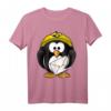 Cartoon Pinguin Postbote T-Shirt – Lustiges Geschenk für Postangestellte & Zusteller