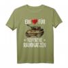 Panzer Kampfpanzer Tiger T-Shirt – Witziges Motiv für Deutsche Panzer- und Weltkriegsfans, ideal als Geschenk für Militärliebhaber