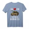Panzer Kampfpanzer Tiger T-Shirt – Witziges Motiv für Deutsche Panzer- und Weltkriegsfans, ideal als Geschenk für Militärliebhaber