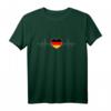 Deutschland Herzschlag T-Shirt mit Deutscher Flagge – Patriotisches Geschenk für Deutschland-Fans, Fußball, Urlaub & Partys
