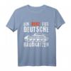 Ein Herz für Deutsche Raubkatzen Panzer-Fan Geschenk T-Shirt - Lustiges Militärfahrzeug-Shirt für Panzerliebhaber, Panzergrenadiere & Hobbyisten
