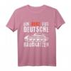 Ein Herz für Deutsche Raubkatzen Panzer-Fan Geschenk T-Shirt - Lustiges Militärfahrzeug-Shirt für Panzerliebhaber, Panzergrenadiere & Hobbyisten