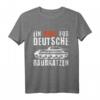 Ein Herz für Deutsche Raubkatzen Panzer-Fan Geschenk T-Shirt - Lustiges Militärfahrzeug-Shirt für Panzerliebhaber, Panzergrenadiere & Hobbyisten