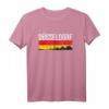 Düsseldorf Skyline Shirt mit Deutscher Flagge - Vintage & Retro Geschenkidee für Düsseldorf Fans, Männer, Frauen & Kinder