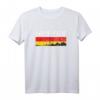 Düsseldorf Skyline Shirt mit Deutscher Flagge - Vintage & Retro Geschenkidee für Düsseldorf Fans, Männer, Frauen & Kinder