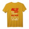 ALS WIE GRAMMATIK DEUTSCH LEHRER T-Shirt – Lustiges Lehrer Outfit für Deutschlehrer mit Humor