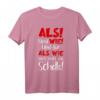 ALS WIE GRAMMATIK DEUTSCH LEHRER T-Shirt – Lustiges Lehrer Outfit für Deutschlehrer mit Humor