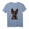 Schäferhunde Herren Deutscher Schäferhund T-Shirt - Cooles Geschenk für Schäferhundhalter und Hunde Fans