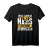 Lustiges Denglisch T-Shirt mit Spruch - Englisch & Deutsch Haare Witz Geschenk für Friseure, Sprachliebhaber & Reisebegeisterte