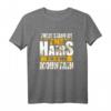 Lustiges Denglisch T-Shirt mit Spruch - Englisch & Deutsch Haare Witz Geschenk für Friseure, Sprachliebhaber & Reisebegeisterte
