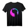 Deutsche Dogge Profil Sternenhimmel bunt T-Shirt – Fan- und Herrchen/Frauchen-Design für Doggenliebhaber