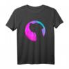 Deutsche Dogge Profil Sternenhimmel bunt T-Shirt – Fan- und Herrchen/Frauchen-Design für Doggenliebhaber