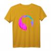 Deutsche Dogge Profil Sternenhimmel bunt T-Shirt – Fan- und Herrchen/Frauchen-Design für Doggenliebhaber