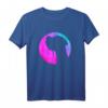 Deutsche Dogge Profil Sternenhimmel bunt T-Shirt – Fan- und Herrchen/Frauchen-Design für Doggenliebhaber