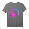 Deutsche Dogge Profil Sternenhimmel bunt T-Shirt – Fan- und Herrchen/Frauchen-Design für Doggenliebhaber