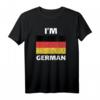 HapKitten T-Shirt für Deutsche - Patriotisches Deutschland Shirt für Männer zum Ehrentag