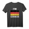 HapKitten T-Shirt für Deutsche - Patriotisches Deutschland Shirt für Männer zum Ehrentag