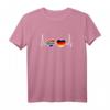 Südafrika Deutschland Herzschlag Flagge T-Shirt – Stolz auf deutsch-südafrikanische Freundschaft und Wurzeln