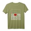 Ein Herz Für Deutsche Raubkatzen Panzer Panzerfahrer Militär T-Shirt – Perfektes Geschenk für Panzerfans, Militär- und Kampffahrzeugliebhaber