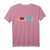 Deutschland & Kasachstan Flaggen T-Shirt – Doppelte Staatsbürgerschaft, Integration & Geschenk für Reisen und Gastfreundschaft