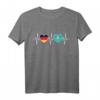 Deutschland & Kasachstan Flaggen T-Shirt – Doppelte Staatsbürgerschaft, Integration & Geschenk für Reisen und Gastfreundschaft