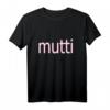 Deutsches Mutti T-Shirt - Muttertagsgeschenk für deutsche Mütter mit coolem Retro-Design