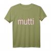 Deutsches Mutti T-Shirt - Muttertagsgeschenk für deutsche Mütter mit coolem Retro-Design