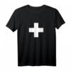 Schweizer Kreuz Schweiz Flagge Geschenk T-Shirt – Stolzes Fanshirt zum Nationalfeiertag, Geburtstag & Weihnachten für Schweizer Fans