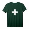 Schweizer Kreuz Schweiz Flagge Geschenk T-Shirt – Stolzes Fanshirt zum Nationalfeiertag, Geburtstag & Weihnachten für Schweizer Fans