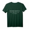 Witziges T-Shirt mit Spruch: 'Die einen sagen so, die anderen so. Ich schweige.' – Humorvolles Shirt für Alltag & Party