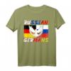Russisch Deutsche Freundschaft T-Shirt - Deutsch-Russische Flagge, Stolz & Liebe zwischen Deutschland und Russland