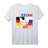 Russisch Deutsche Freundschaft T-Shirt - Deutsch-Russische Flagge, Stolz & Liebe zwischen Deutschland und Russland