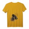 Damen Lustiges Neugieriger Deutscher Jagdterrier T-Shirt mit V-Ausschnitt – Perfekt für Jäger, Förster und Hundeliebhaber
