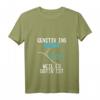Damen Genitiv ins Wasser weil es Dativ ist - Lustiges Deutschlehrer T-Shirt mit V-Ausschnitt für Sprachfans und Lehrer